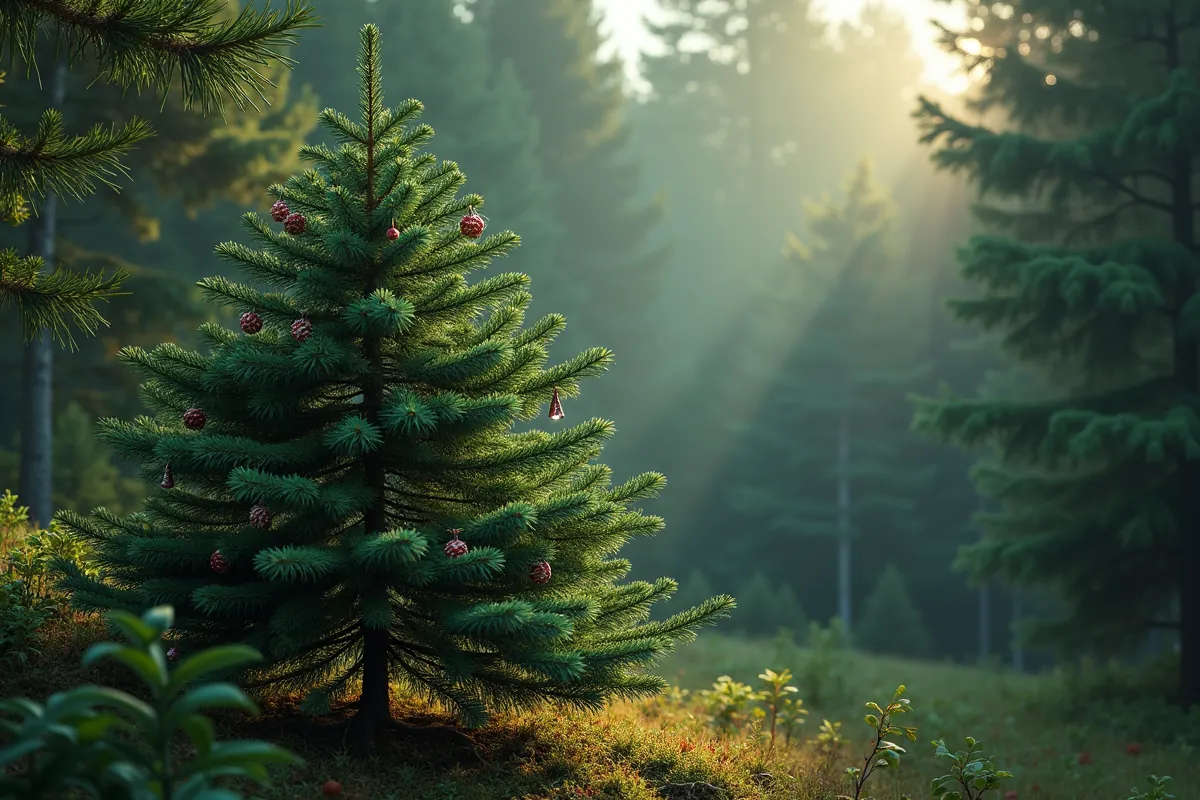 Choinko piękna jak las — tekst, nuty i dekoracje