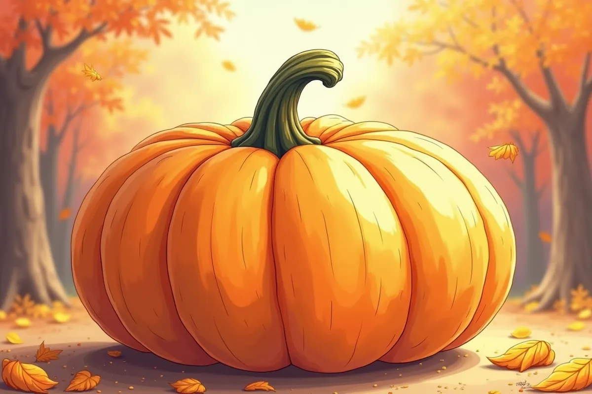 Jak narysować dynię krok po kroku: szybko i łatwo